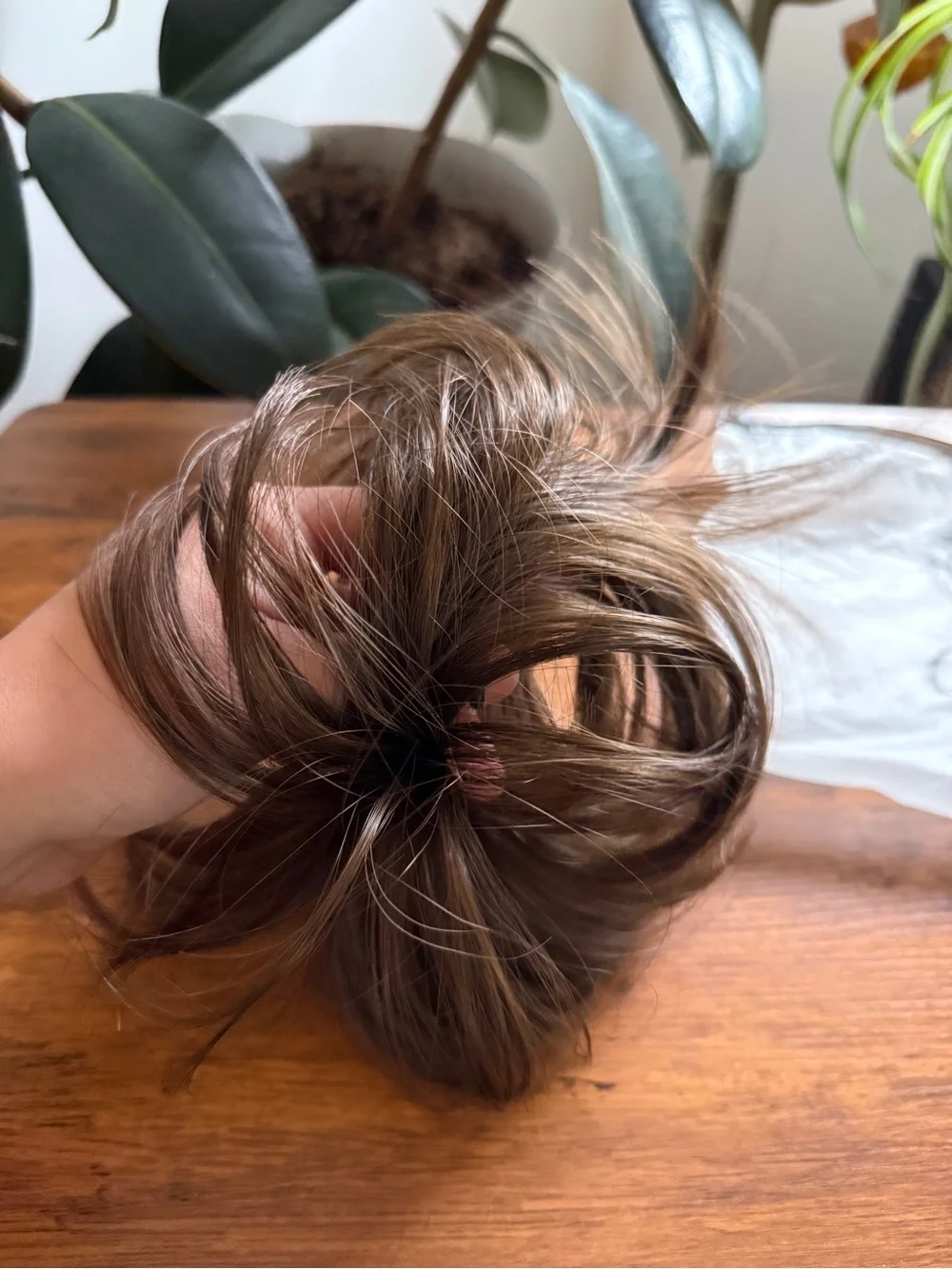 Brown Clip-In Hair Topper ponytail - Stylish Women Hair Piece